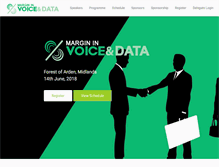 Tablet Screenshot of margin-in-voice-data.com